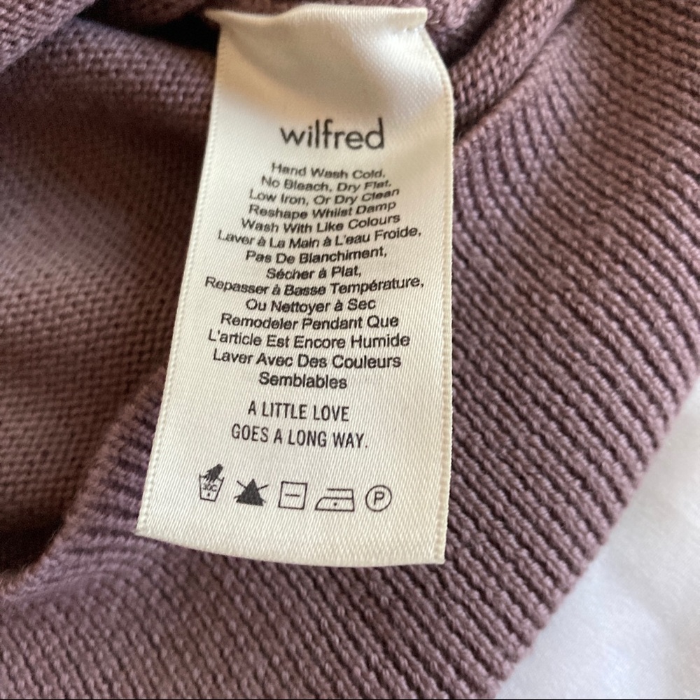 Wilfred Mauve Color Sweater - image 4